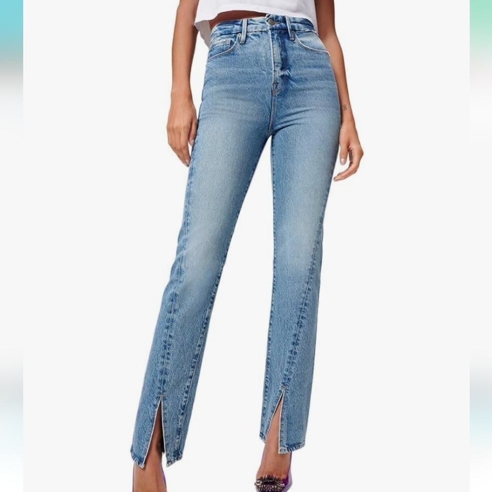 Good American Good Boy jeans size 6/28